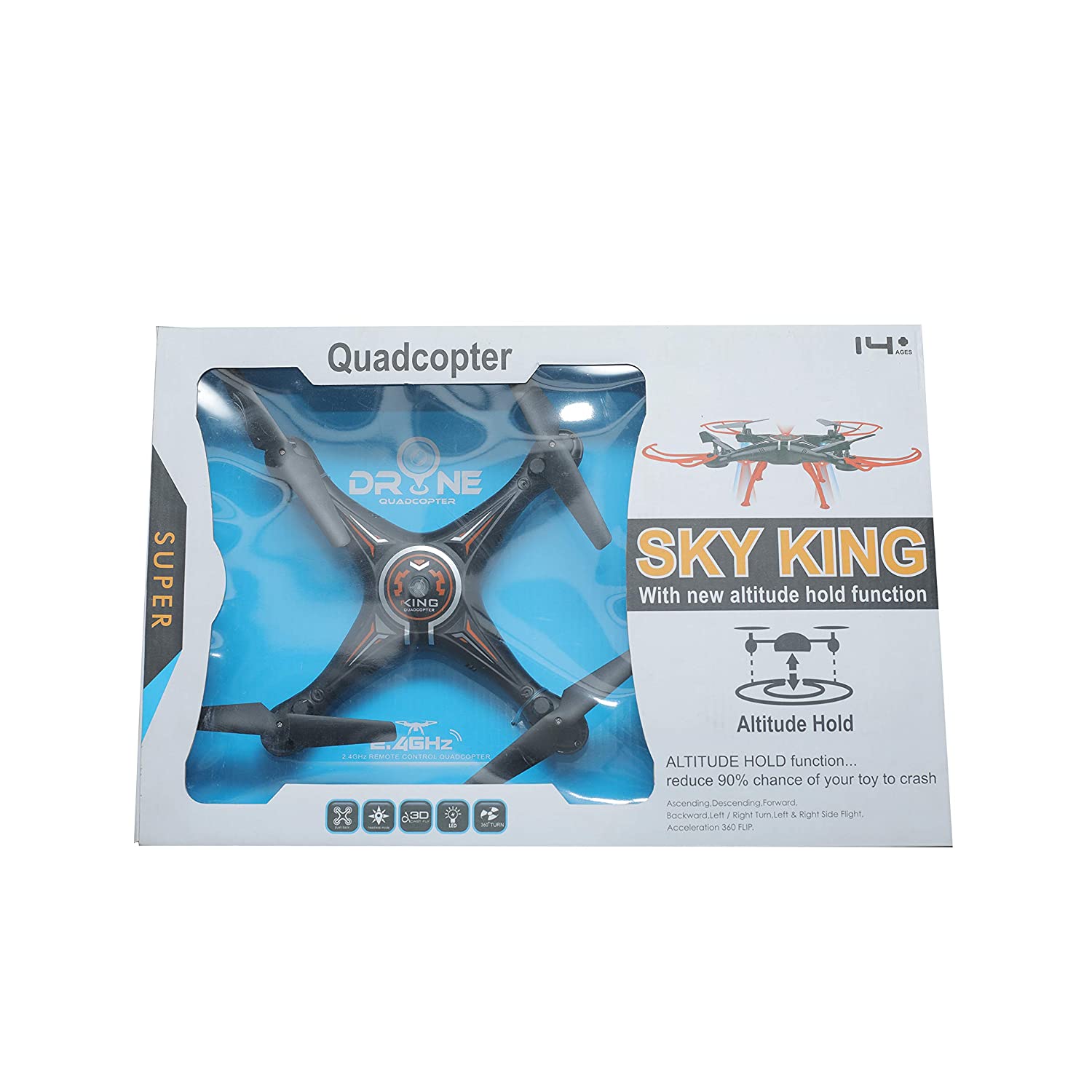 Sky King 6 Axis RC Quadcopter Without camera – Havoc Hobby