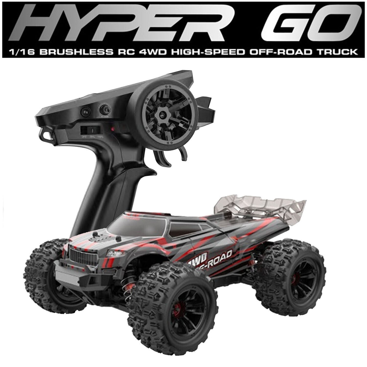 Hyper Go MJX 16210, 1/16 Brushless RC 4WD High Speed Off-Road Buggy Tr –  Havoc Hobby