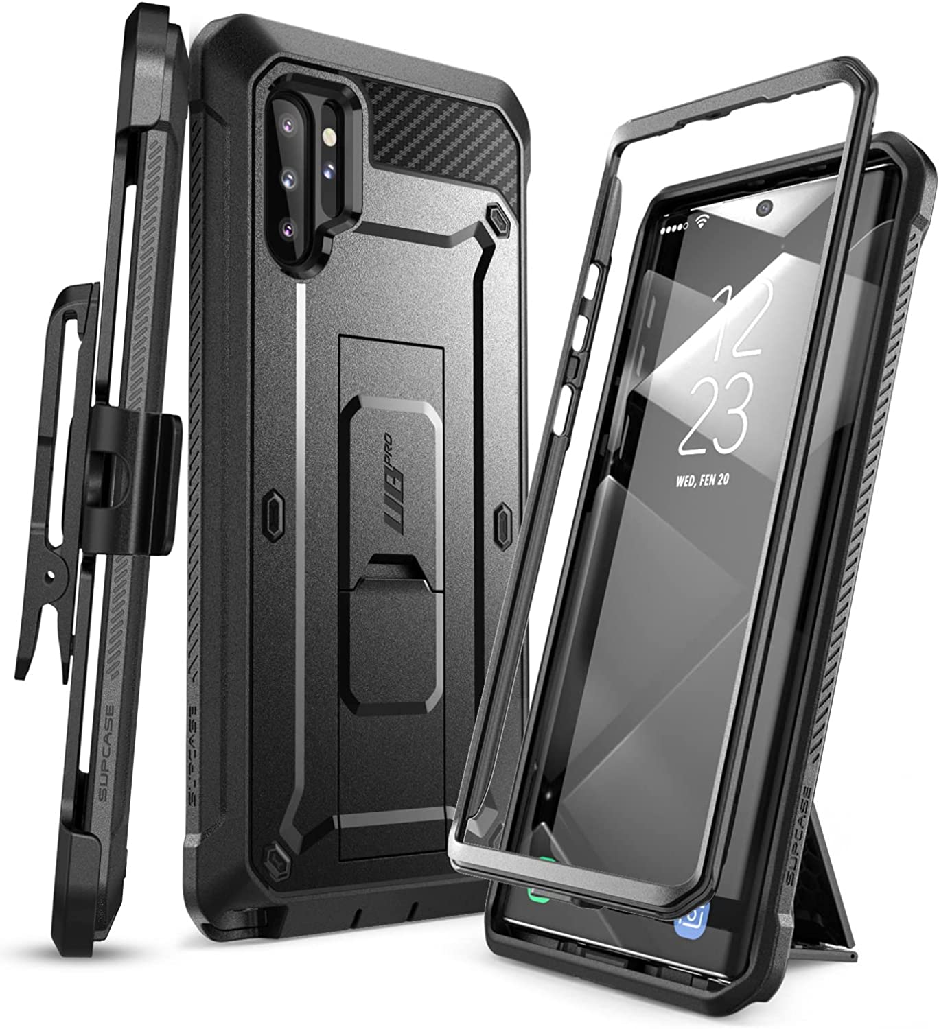 Samung Galaxy Note 10Plus-Ubpro-Black  Plastic