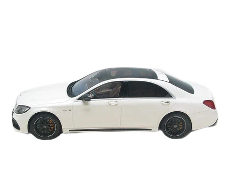 GT Spirit Mercedes Benz AMG S 63 Limited Edition Diamond White Bright 1/18