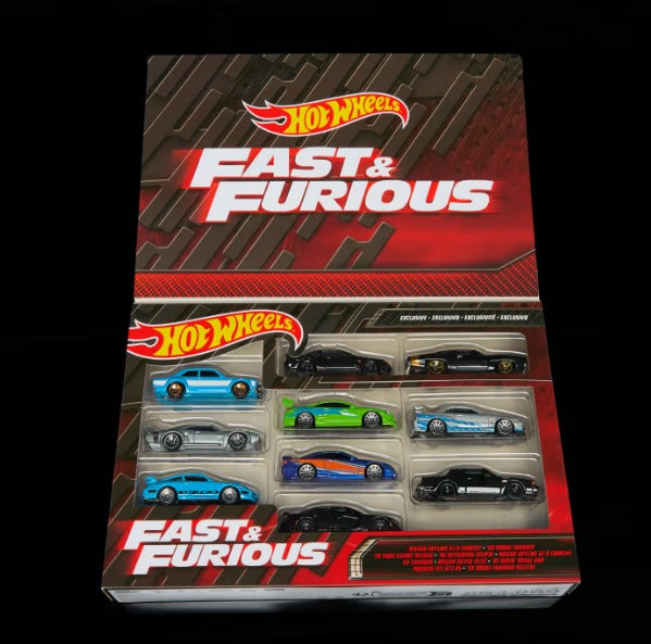 HOT WHEELS FAST AND FURIOUS-10 CAR PACK