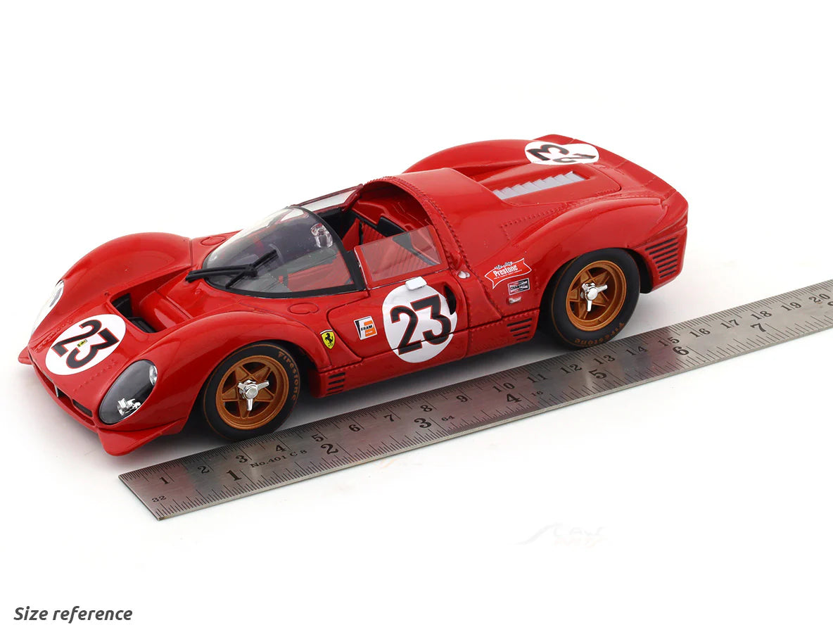 BBURAGO 1:24 RACING FERRARI 330 P4 DAYTONA 1967 18-26310