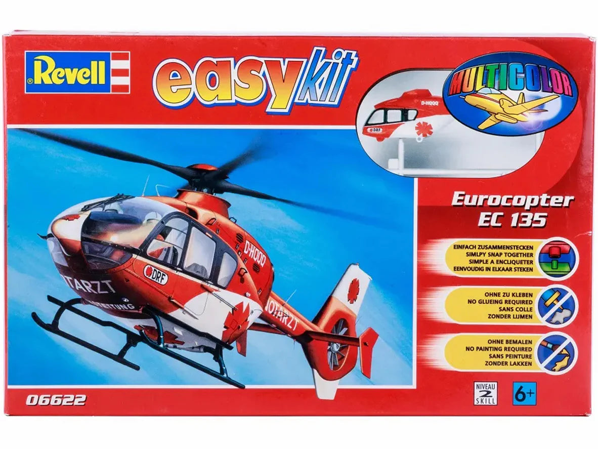 Revell Easykit 1:100 Scale Eurocopter EC 135 Helicopter – 06622