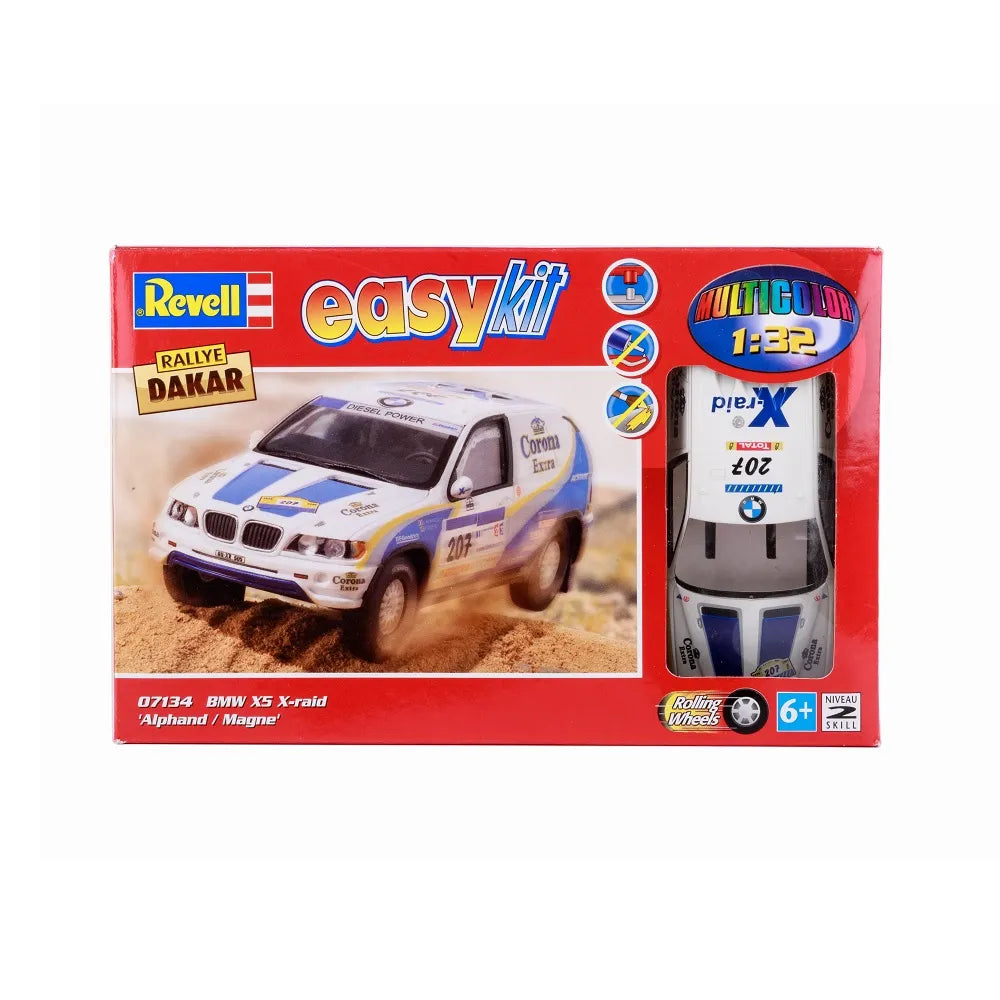 Revell Easykit BMW X5 X-raid Dakar Rally 1:32 Scale 07134