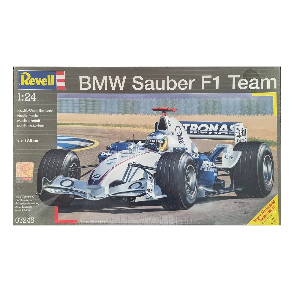 Revell BMW Sauber F1 Team 1:24 Scale Plastic Model Kit 07245 (Officially Licensed)