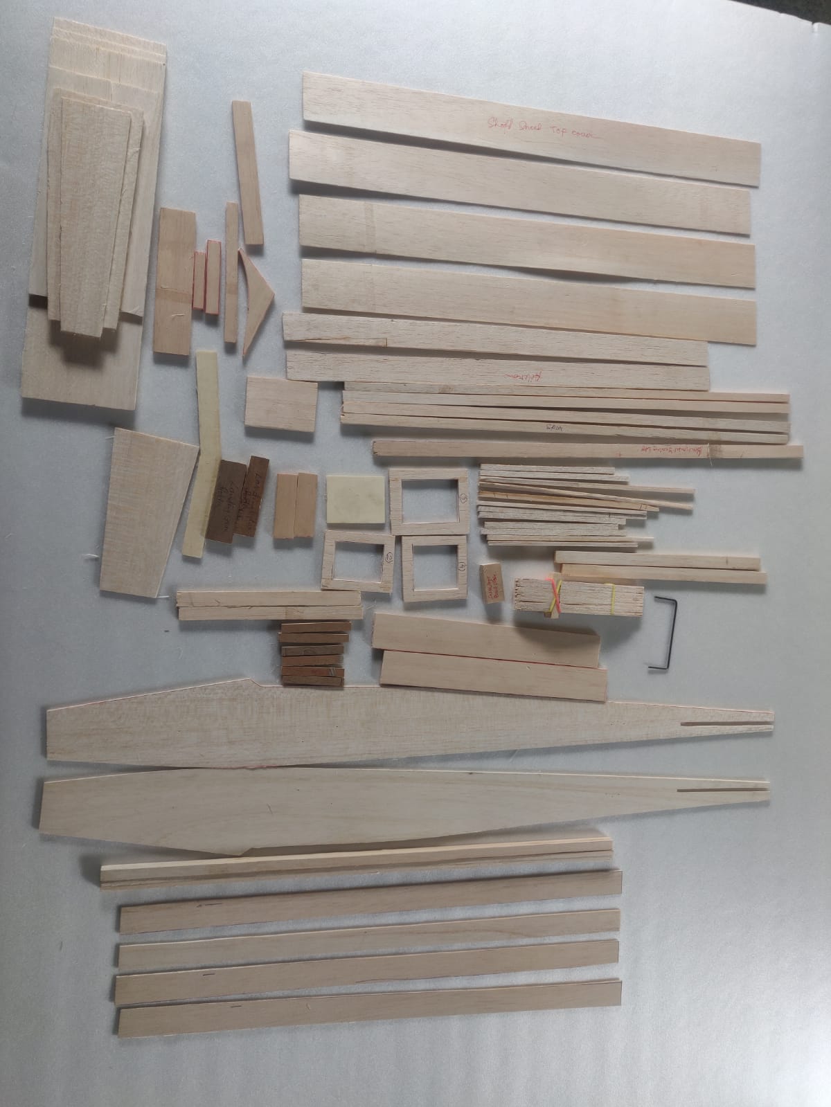 RC AIRPLANE ELECTRIC PREMIERE MODEL BALSA KIT