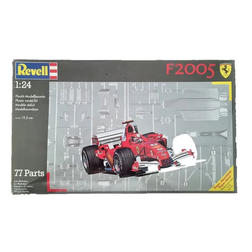 Revell Ferrari F2005 1:24 Scale Plastic Model Kit 07244 (Officially Licensed)