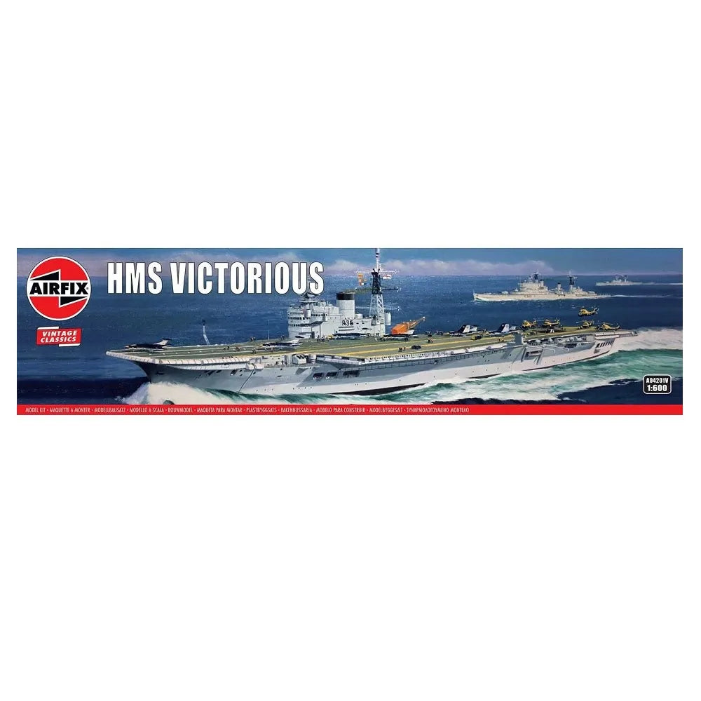 Airfix 1:600 Scale HMS Victorious A04201V Plastic Model Kit