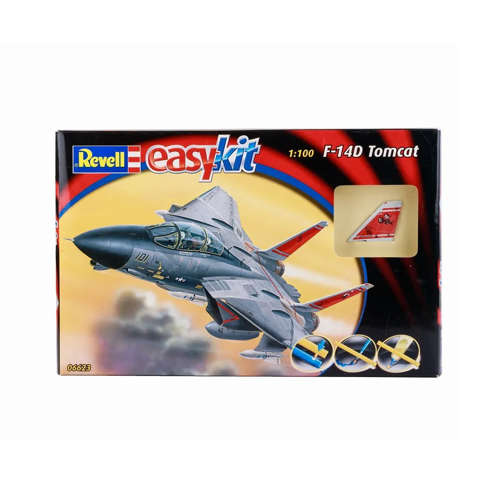 Revell Easykit 1:100 Scale F-14D Tomcat Fighter Aircraft – 06623