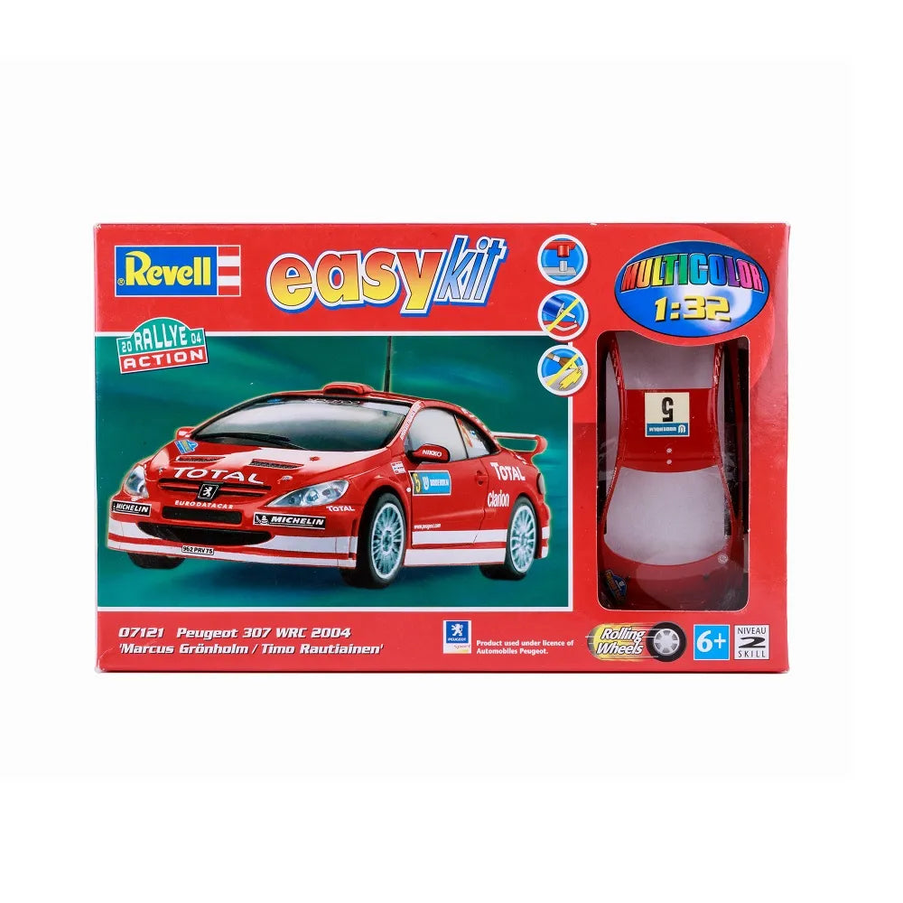 Revell Easykit Peugeot 307 WRC 2004 1:32 Scale (Officially Licensed) 07121
