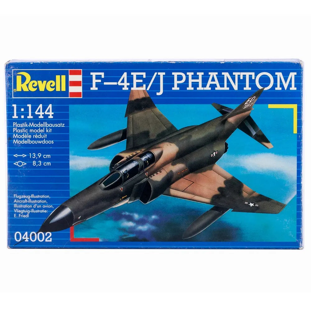 Revell 1:144 Scale F-4E/J Phantom Aircraft Plastic Model Kit 04002