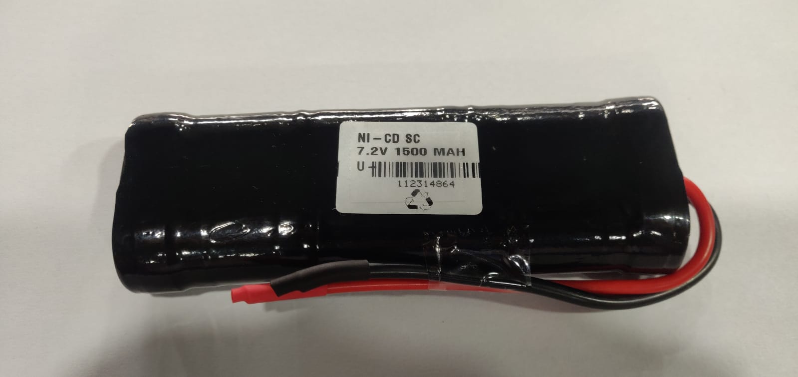7.2 V 1500MAH NICD BATTERY WITHOUT CONNECTOR COMPATIBLE WITH TRAXXAS EASY STARTER