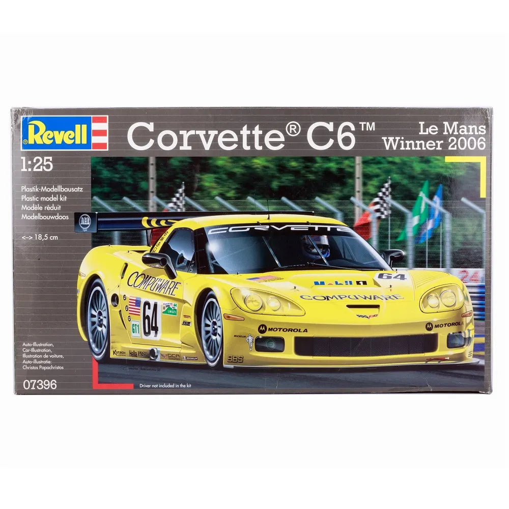 Revell Corvette C6 Le Mans Winner 2006 1:24 Scale Plastic Model Kit 07396