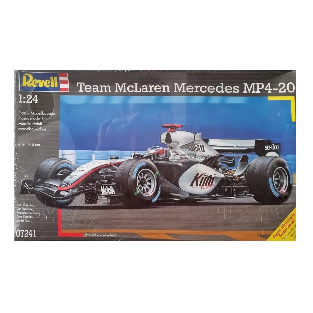 Revell McLaren Mercedes MP4-20 1:24 Scale Plastic Model Kit 07241 (Officially Licensed)