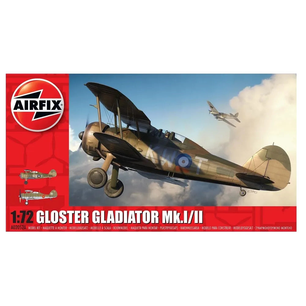 Airfix A02052A Gloster Gladiator Mk.I/Mk.II Aircraft Model Kit