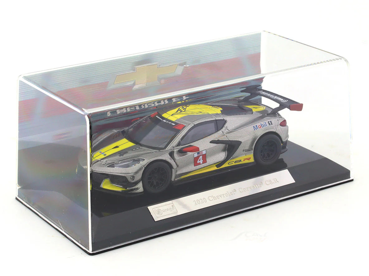 BBURAGO CHEVROLET CORVETTE C8.R 1/43 SCALE DIECAST MODEL 38312