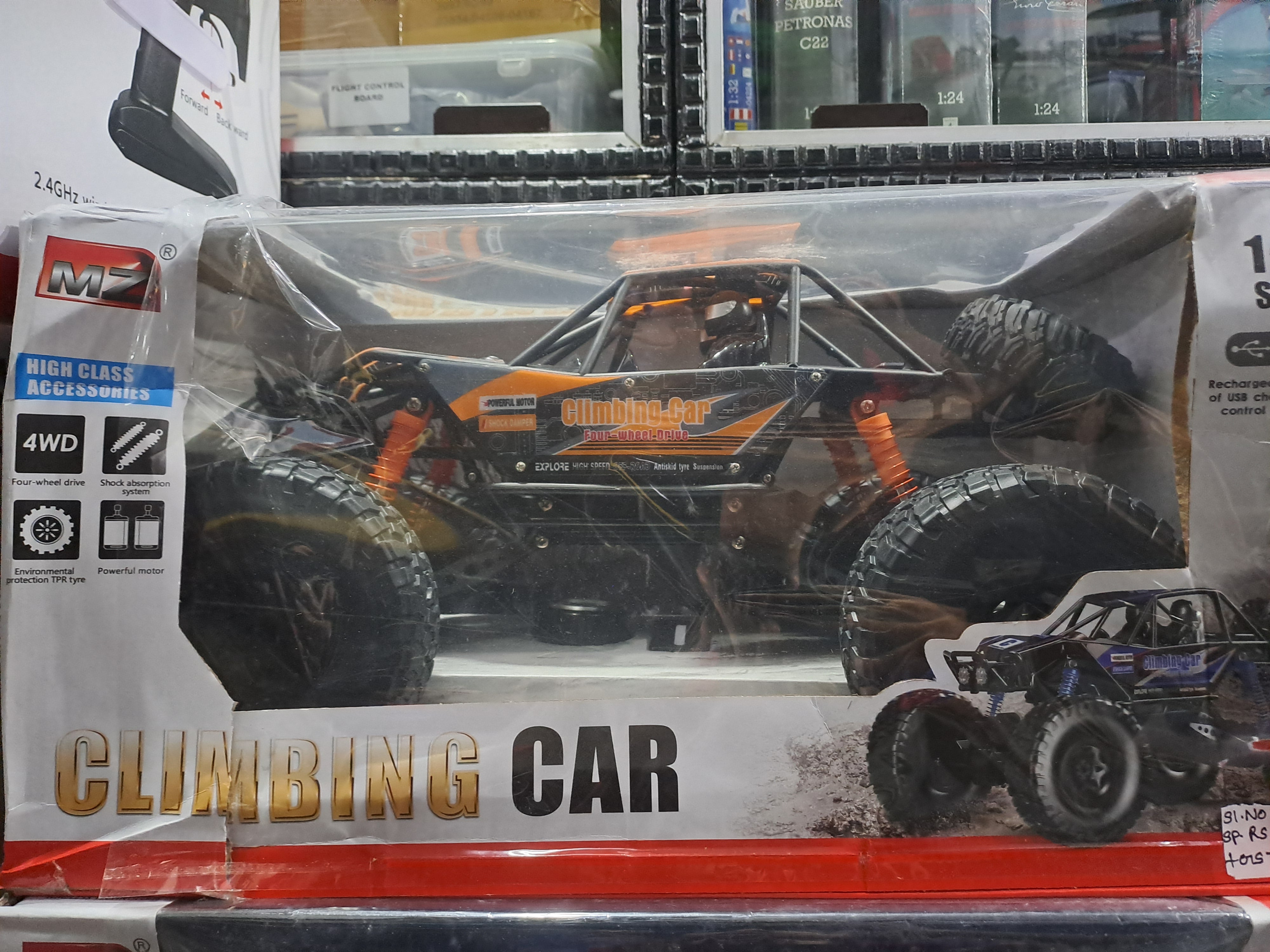 CRAWLER MZ CLIMBING RC TOY CAR 2837 1/10 4WD 2.4G RTR (ORANGE)