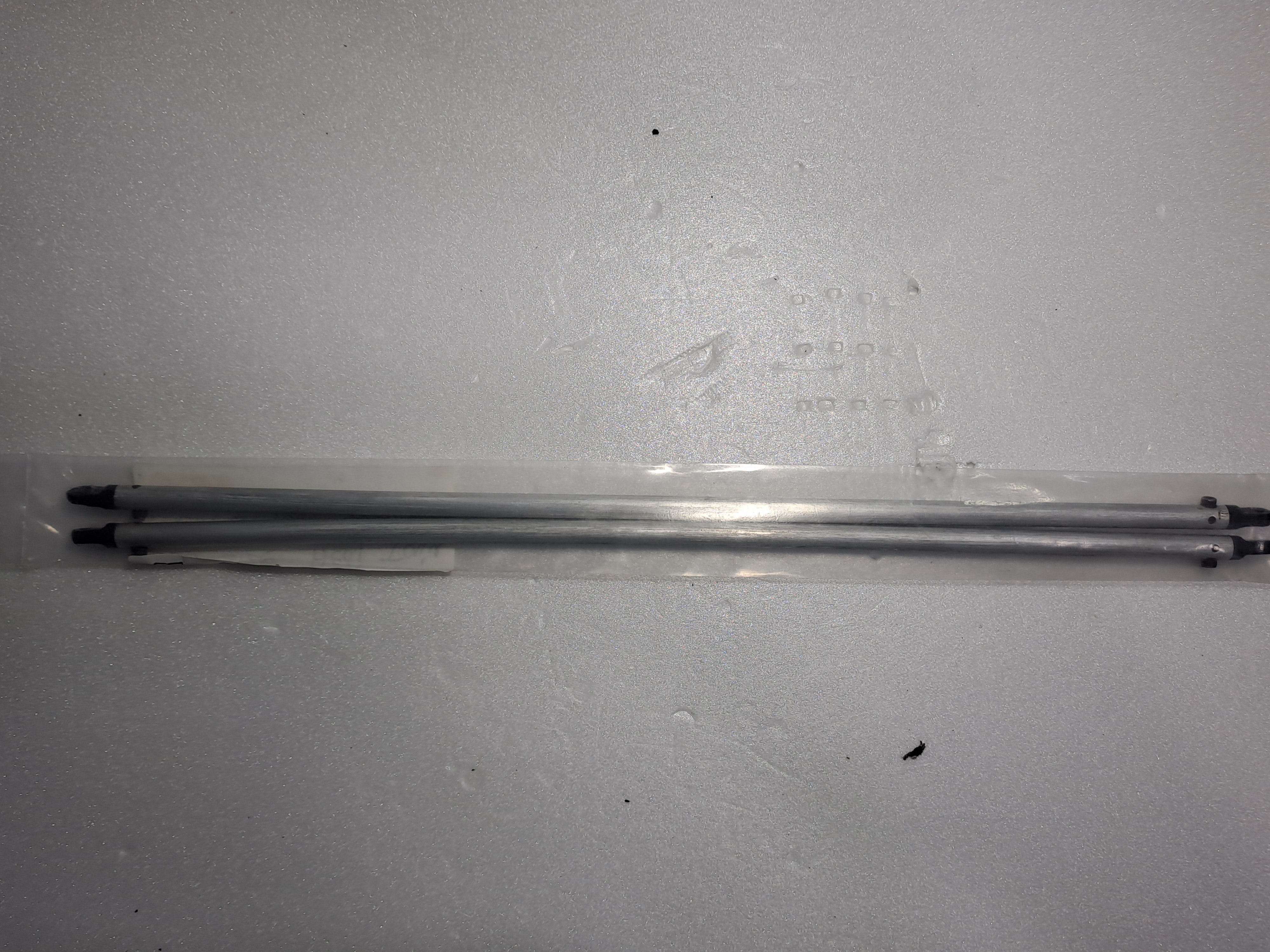 550 SIZE HELI TAIL BOOM SUPPORT RODS SET PRE-OWNED