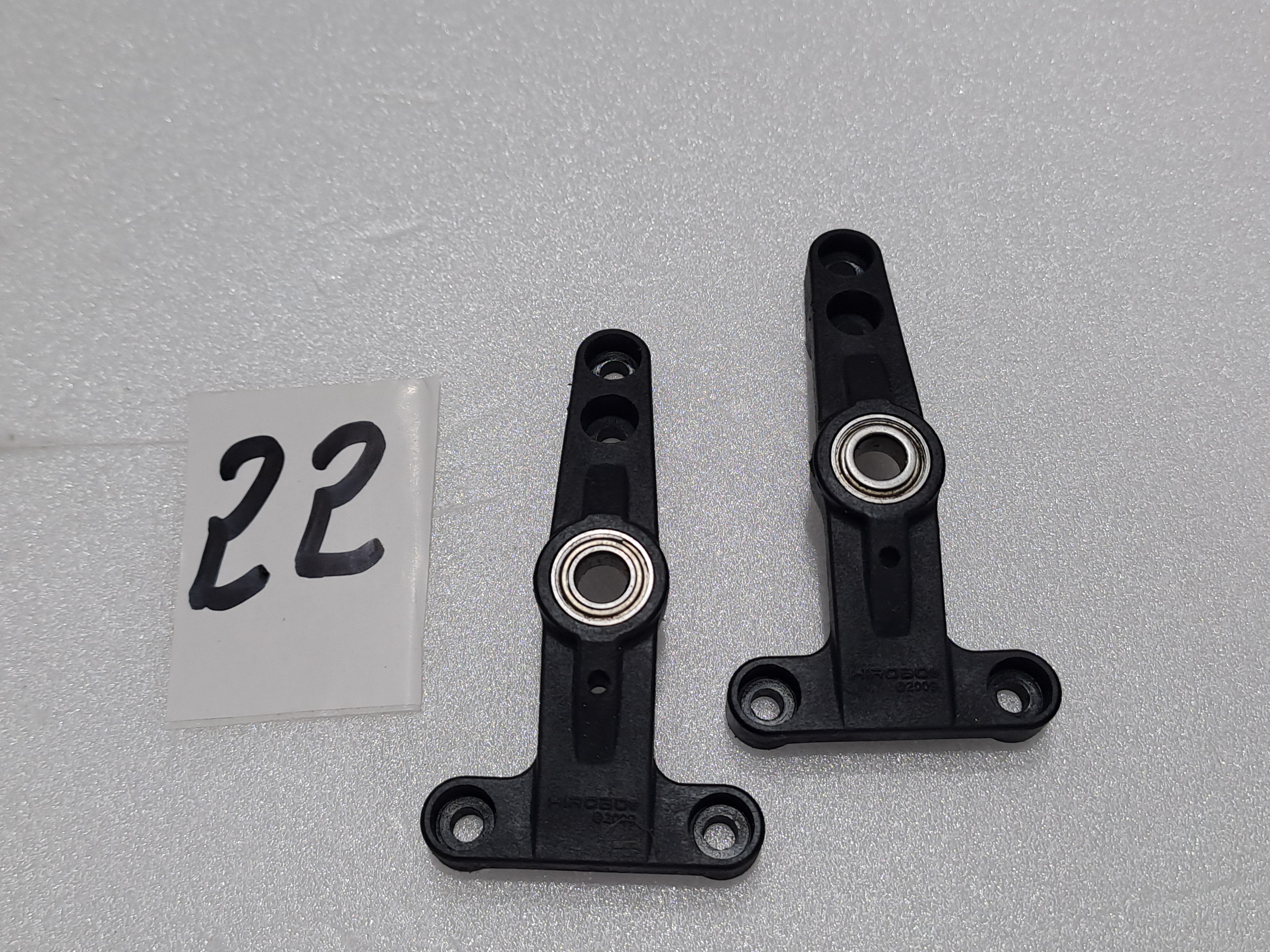 HIROBO SDX SWM LEVER STAY PART NO .-0412-310 (PACK OF 2 )PRE OWNED QUALITY
