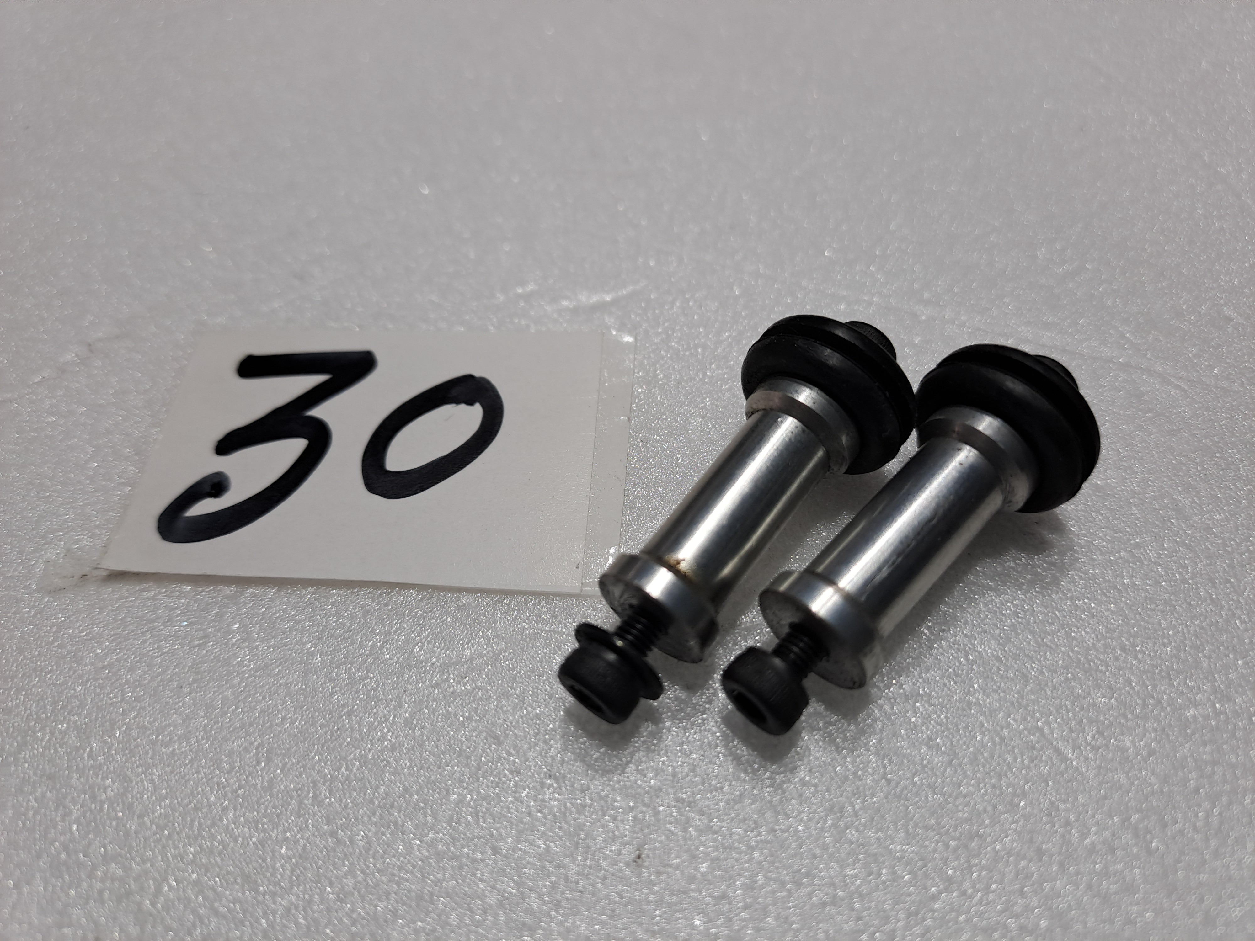 JR VIBE 50 CANOPY MOUNT SET WITH RUBBER GRAUMETS (PACK OF 2 )PRE OWNED QUALITY
