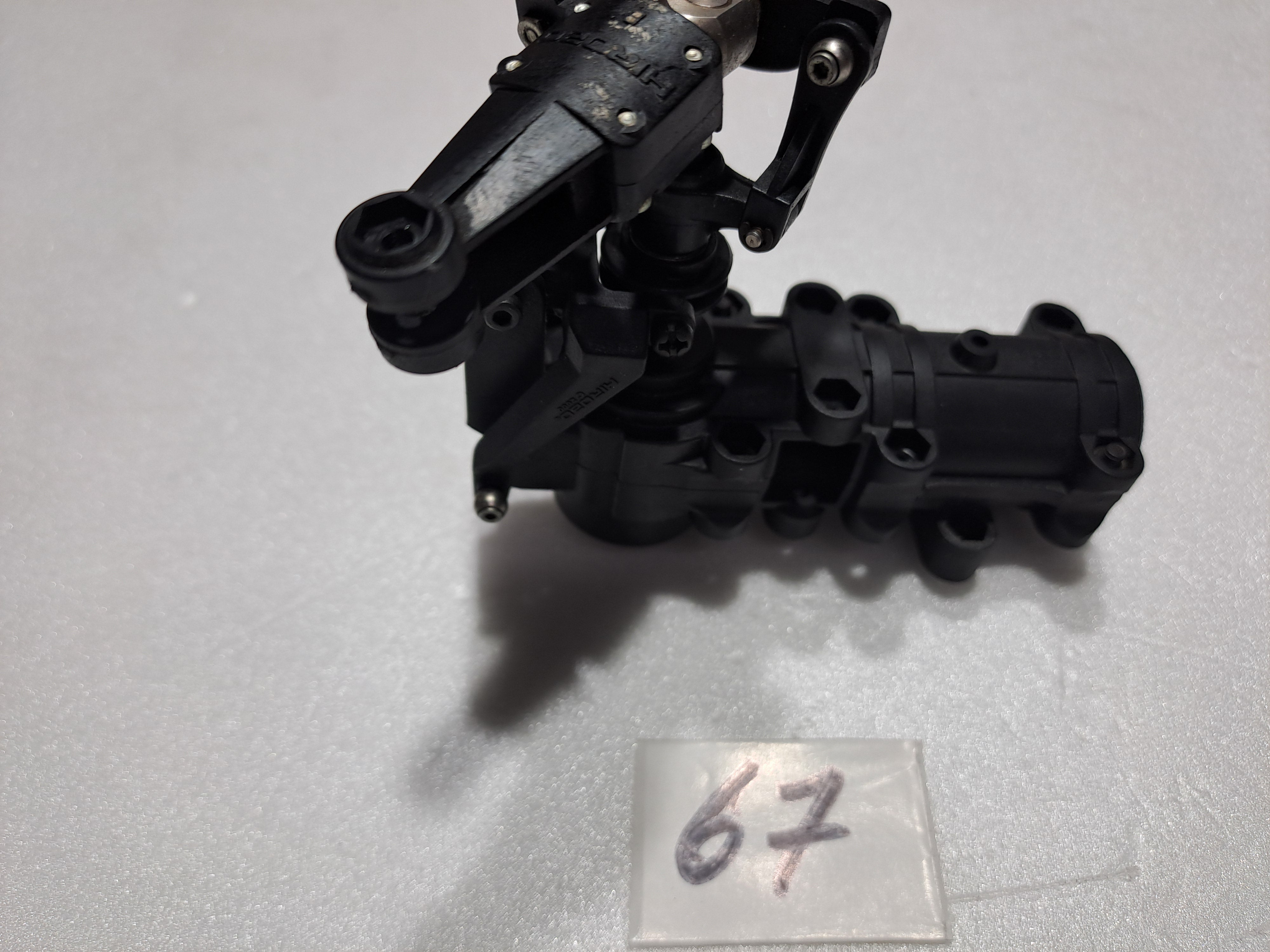 HIROBO SST-EAGLE FREYA EVOLUTION 80-90 TAIL ASSEMBLY SET (DAMAGED SHAFT)PRE OWNED QUALITY