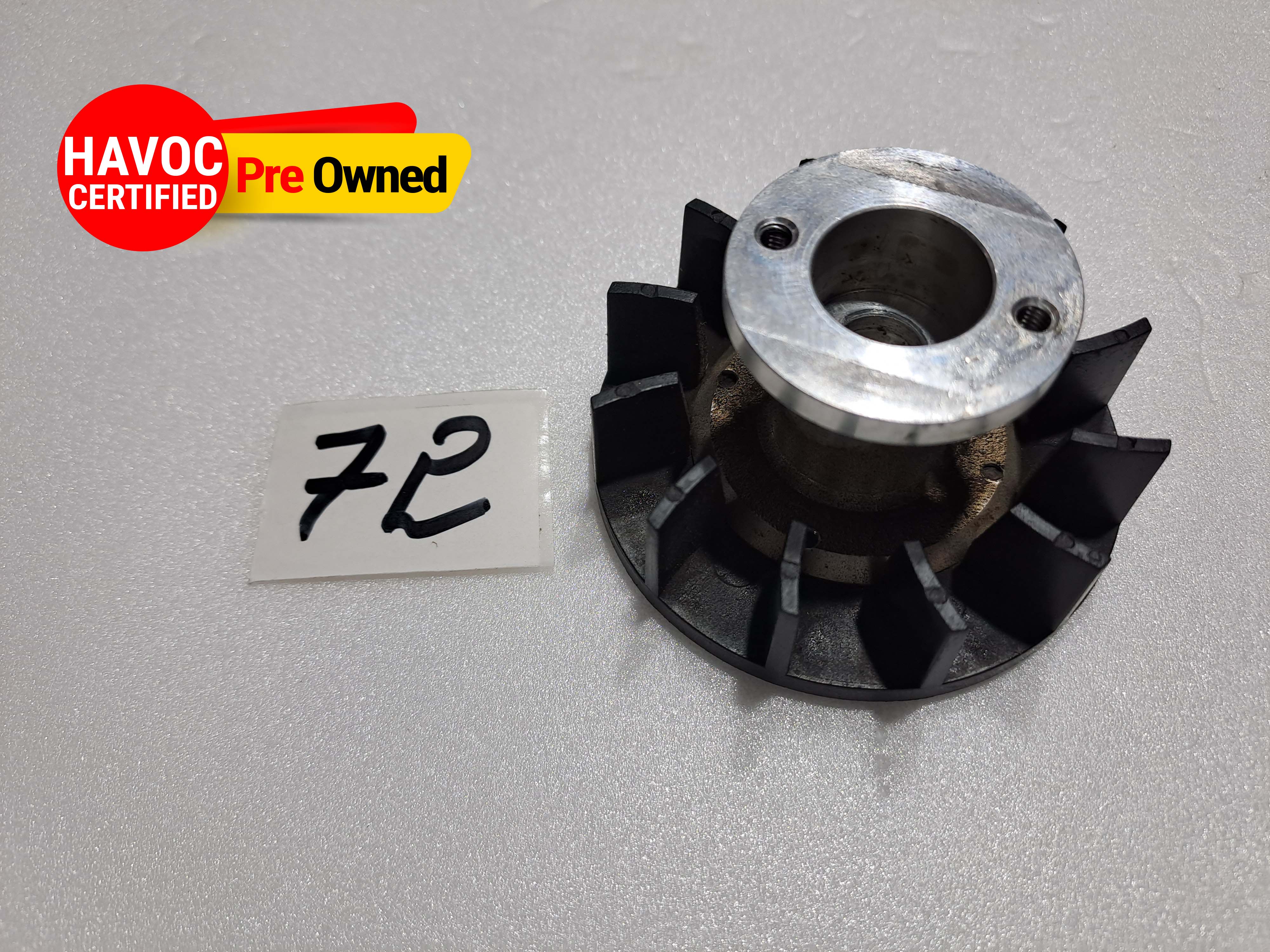HIROBO SST-EAGLE FREYA EVOLUTION 80-90 FLYWHEEL COOLING FAN SET PART NO.-0414-392PRE OWNED QUALITY