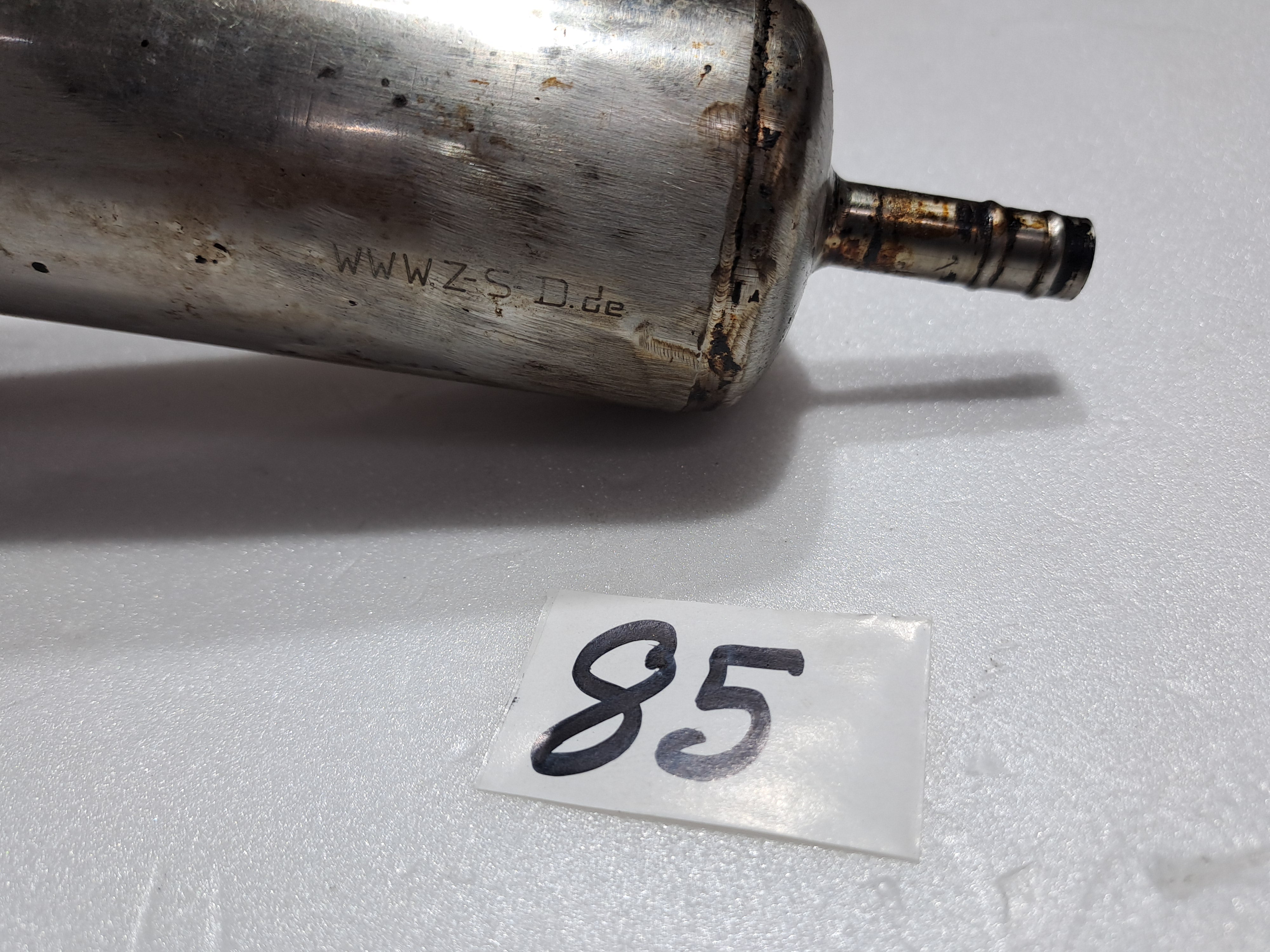 MUFFLER FOR 50 SIZE HELI  NITRO ENGINE LENGTH-200MMPRE OWNED QUALITY