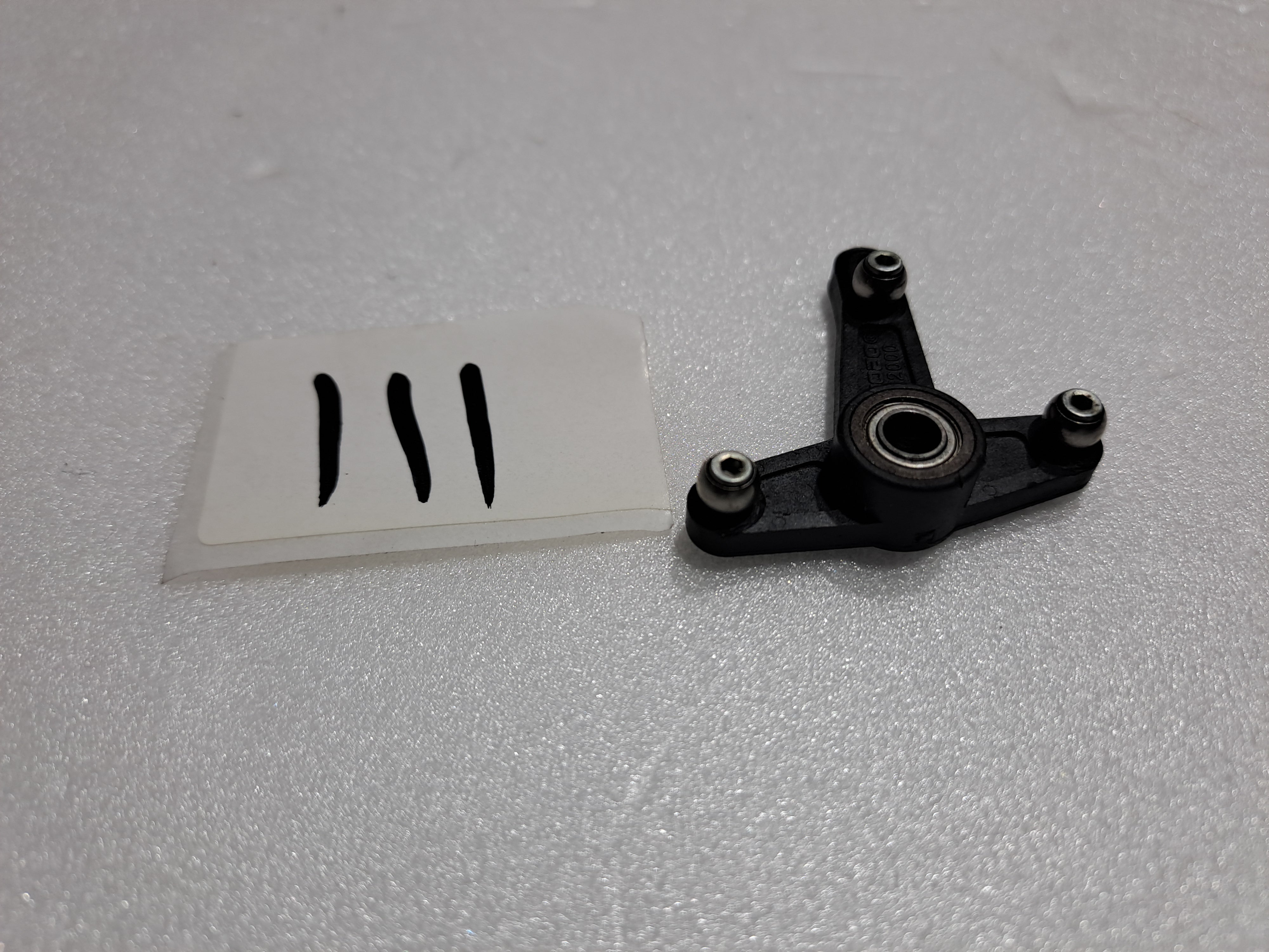 HIROBO SST-EAGLE FREYA EVOLUTION 80-90 AILERON LEVER PART NO.-0414-129PRE OWNED QUALITY