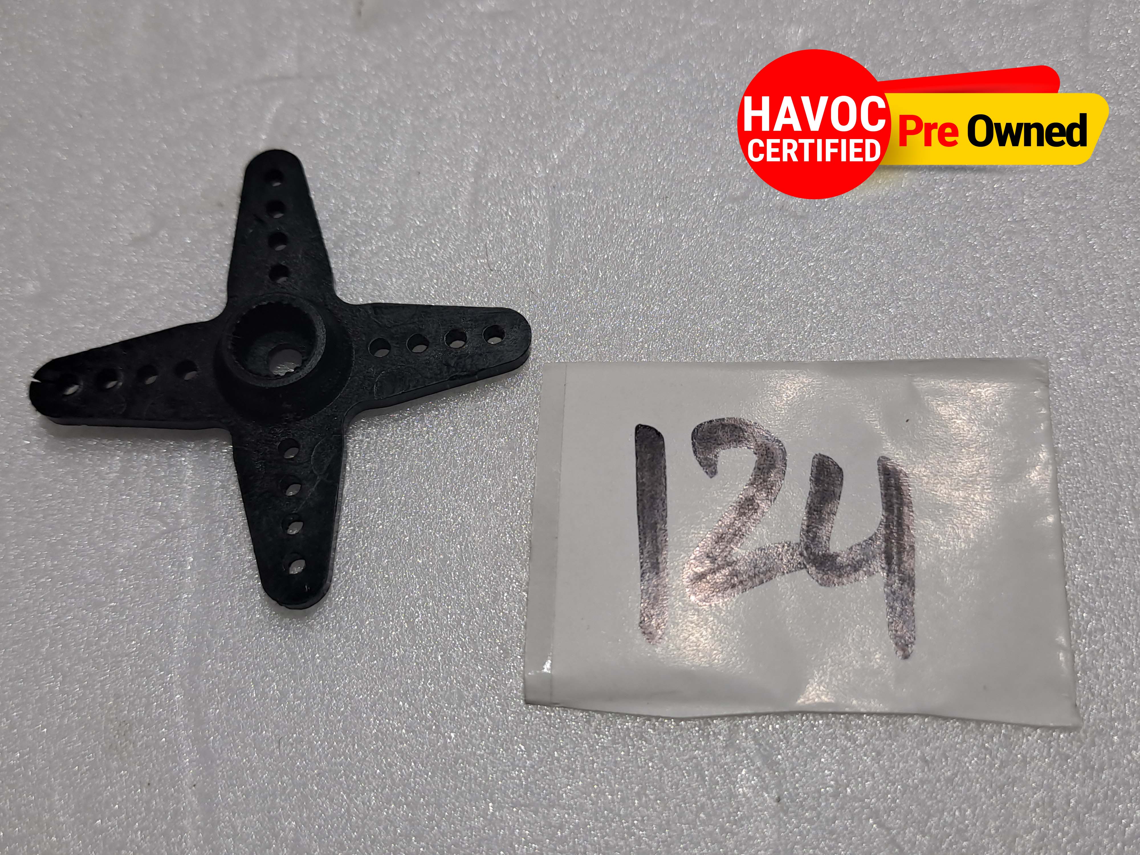FUTABA SERVO HORN (PACK OF 1 )PRE OWNED QUALITY