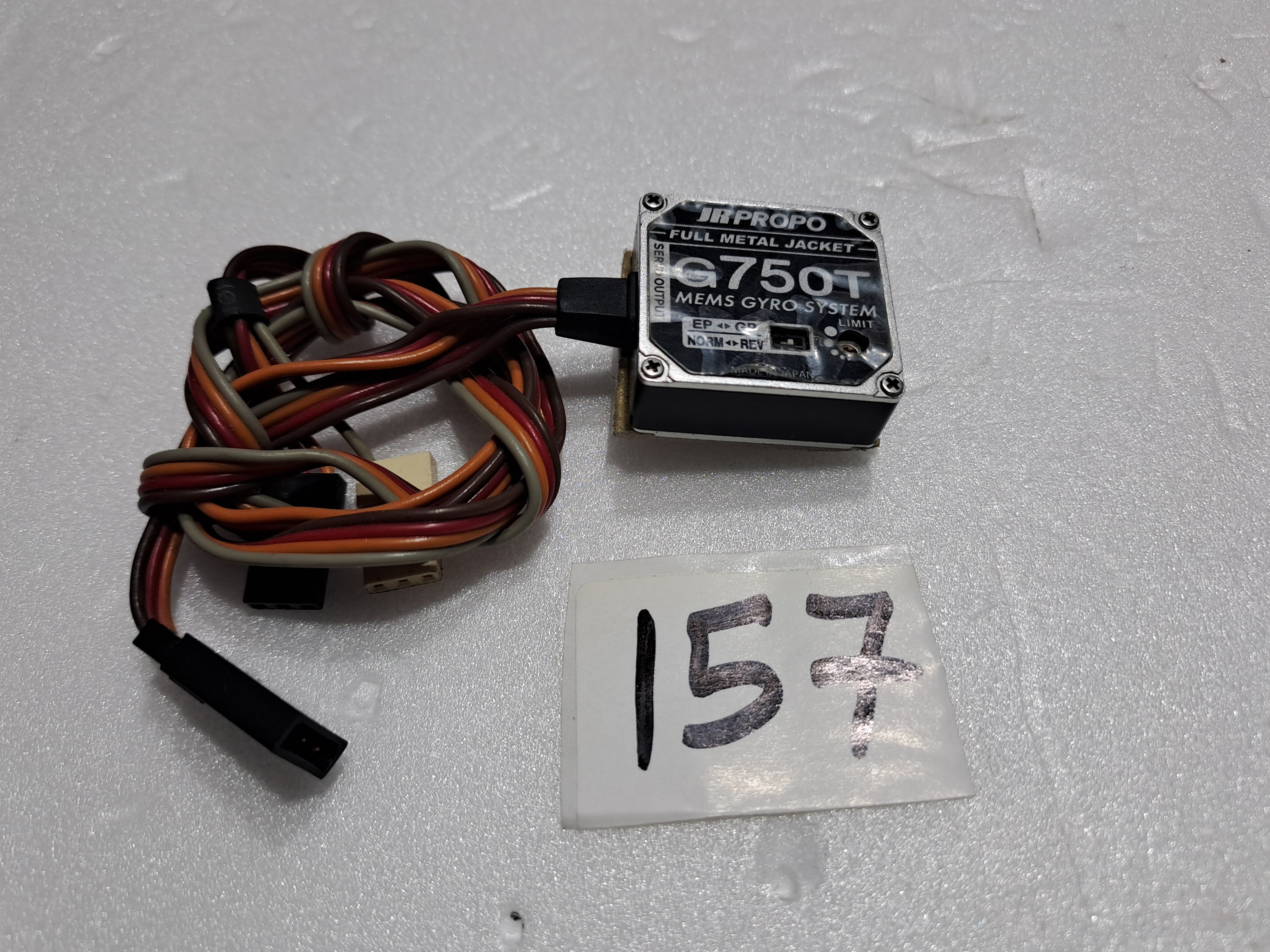 JR PROPO  G750T MEMS GYRO SYSTEM FOR HELIPRE OWNED QUALITY