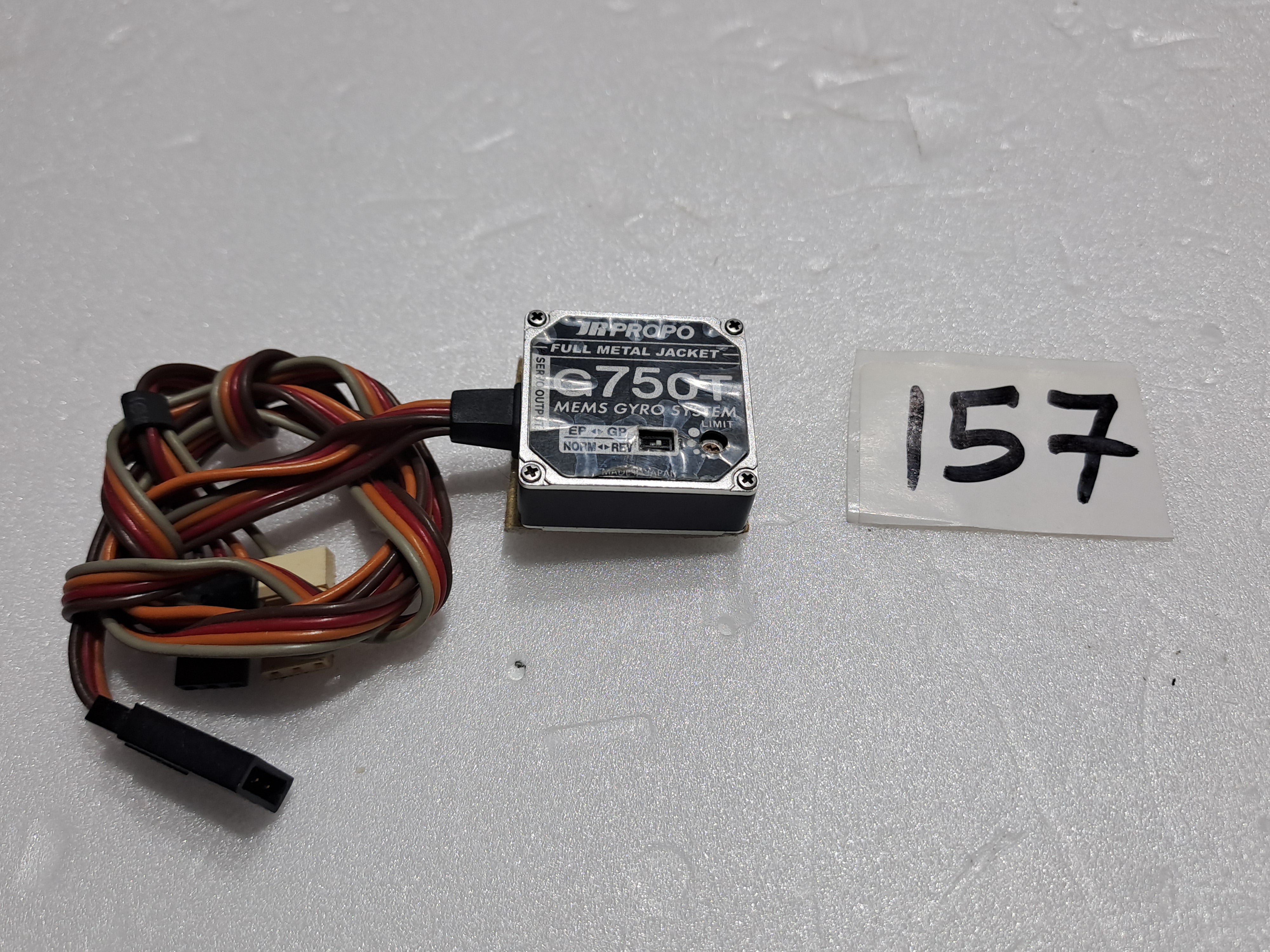 JR PROPO  G750T MEMS GYRO SYSTEM FOR HELIPRE OWNED QUALITY