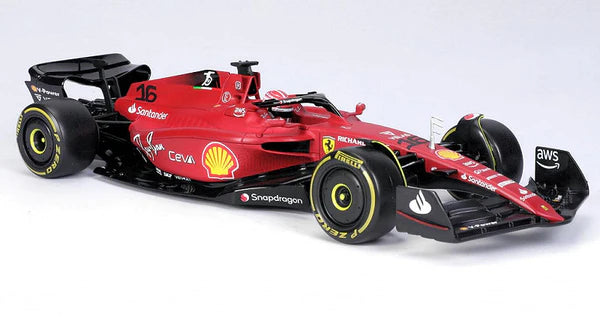 Bburago 2022 F1 Ferrari F1 75 Ferrari Racing Team #16 Racing C Leclerc car 1/18