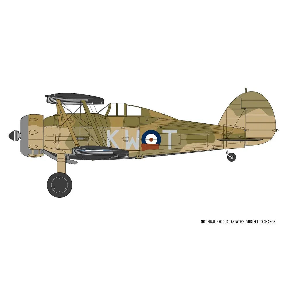 Airfix A02052A Gloster Gladiator Mk.I/Mk.II Aircraft Model Kit