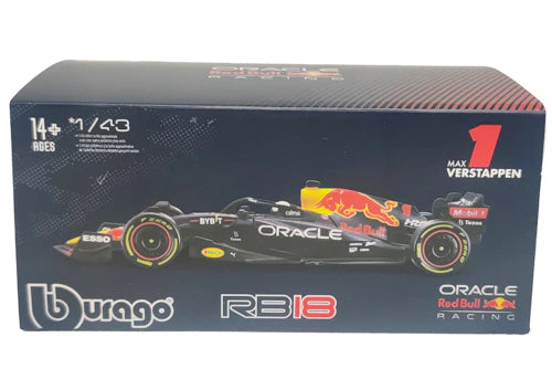 Burago 2022 Red bull Racing Team 1 Max Verstappen,1/43 RB18