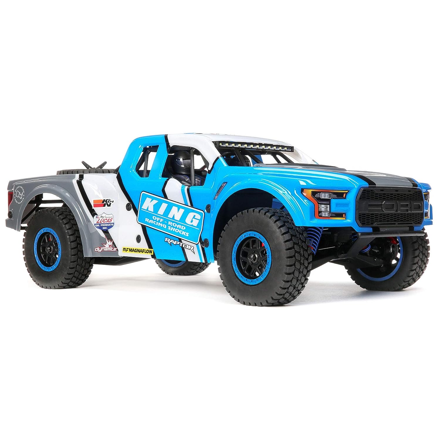 Losi 1/10 Ford Raptor Baja Rey 4WD RC Desert Truck Brushless 2.4GHz RTR