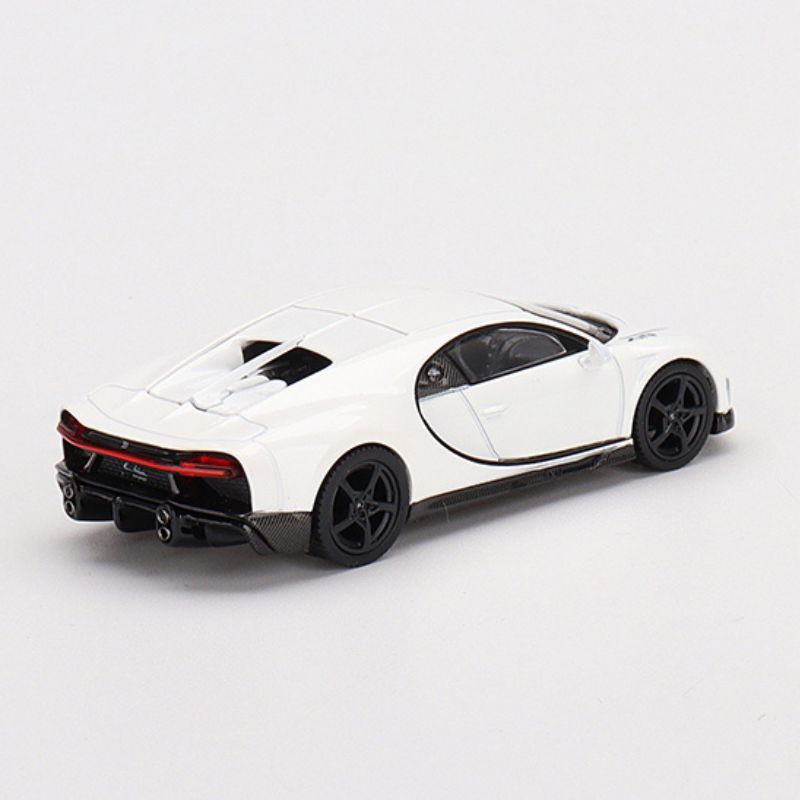 MINI GT Bugatti Chiron Super Sport White 1:64 Scale Diecast Car