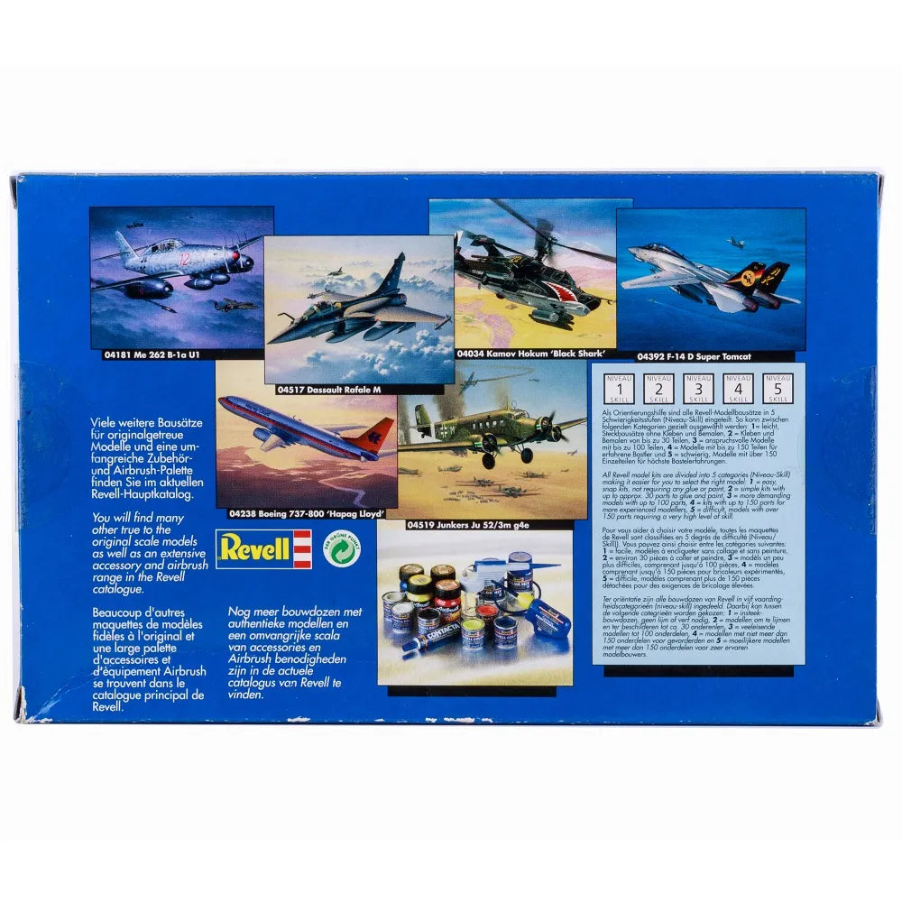 Revell 1:144 Scale F-19 Stealth Fighter Aircraft Plastic Model Kit 04051