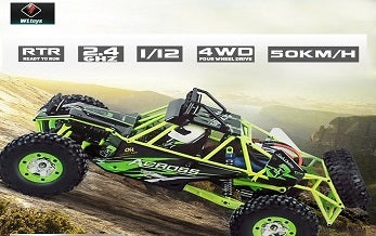 WL TOYS RC CAR-12427 ELECTRIC 1/12 SCALE- WATER PROOF