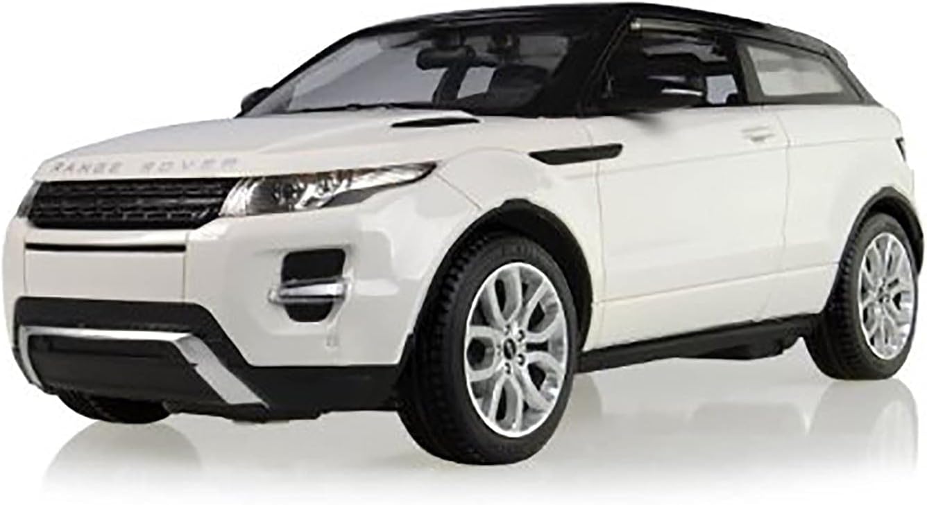 RASTAR 47900 AUTHORIZED 1:14 LAND ROVER RANGE ROVER EVOQUE RC TOY CAR WITH LED LIGHTS (WHITE) + WORLDWIDEA (WHITE)