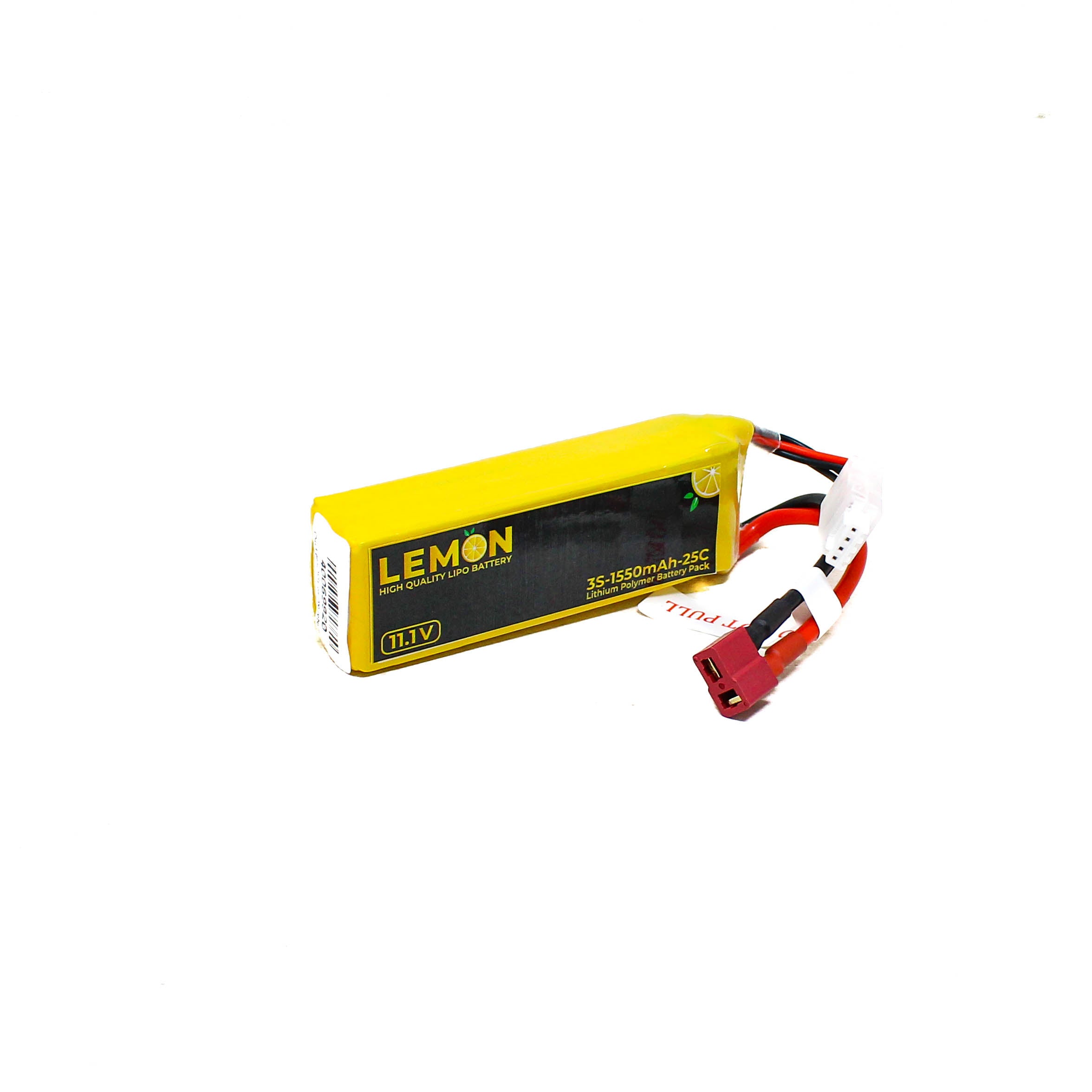 Lemon 1550mAh 3S 25C/50C Lithium Polymer Battery Pack