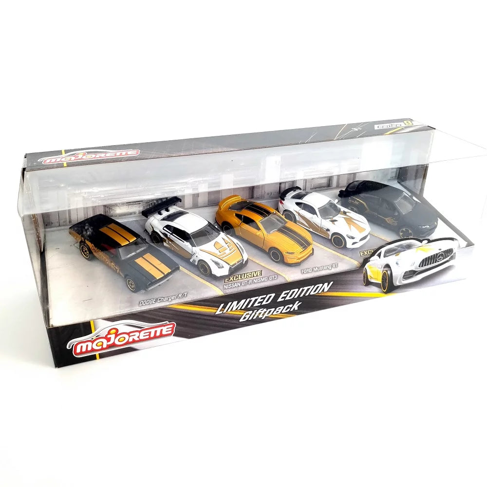 Majorette Giftpack 5 Vehicles Limited Edition 9 Golden