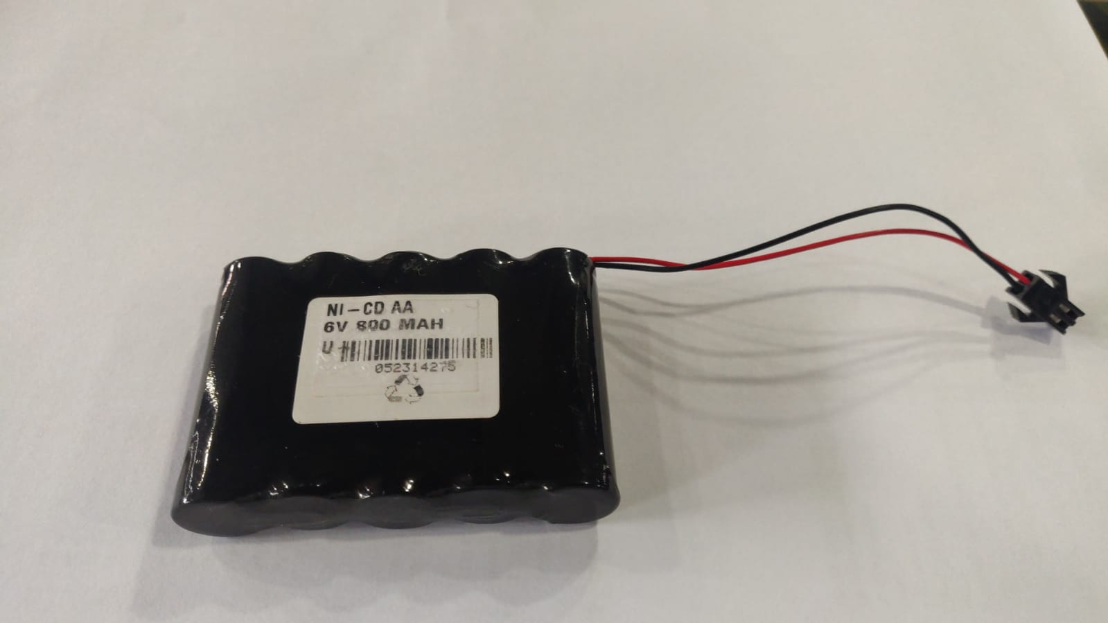 6V 800Mah Nicd AA  Battery Pack