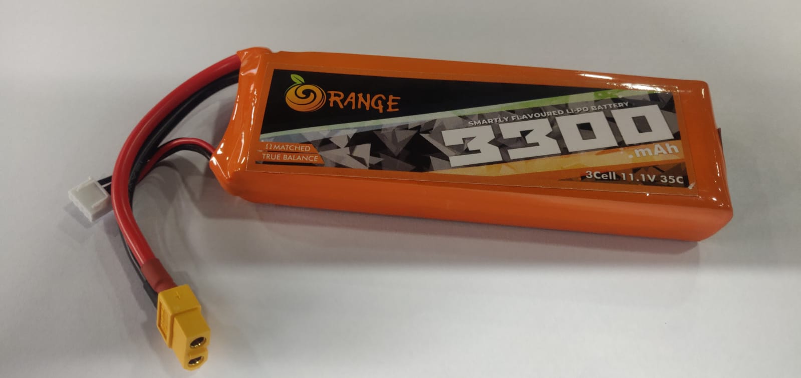 LIPO 11.1V 3300MAH 3S 35C/80C ORANGE BATTERY