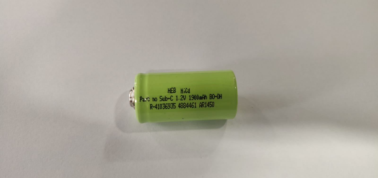 1.2V 1900Mah Ni-Cd Cell Sub-C