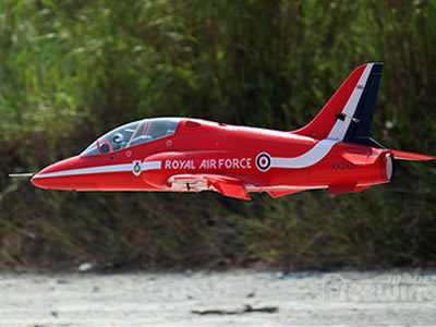 Freewing 6S Hawk T1 Red Arrow 70mm EDF Jet PNP Rc Airplane