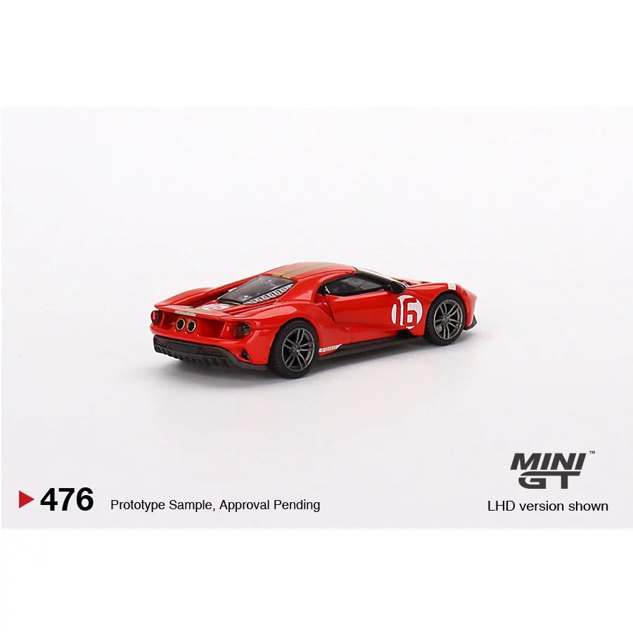 MINI GT Ford GT Alan Mann Heritage Edition 1:64 Scale Diecast Car
