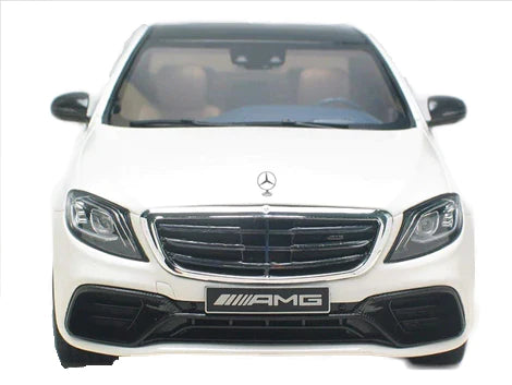 GT Spirit Mercedes Benz AMG S 63 Limited Edition Diamond White Bright 1/18