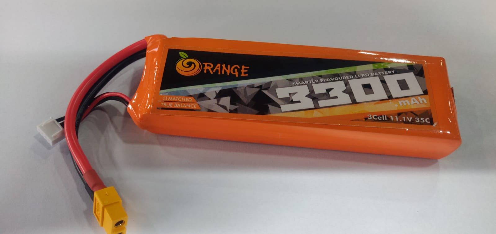 LIPO 11.1V 3300MAH 3S 35C/80C ORANGE BATTERY