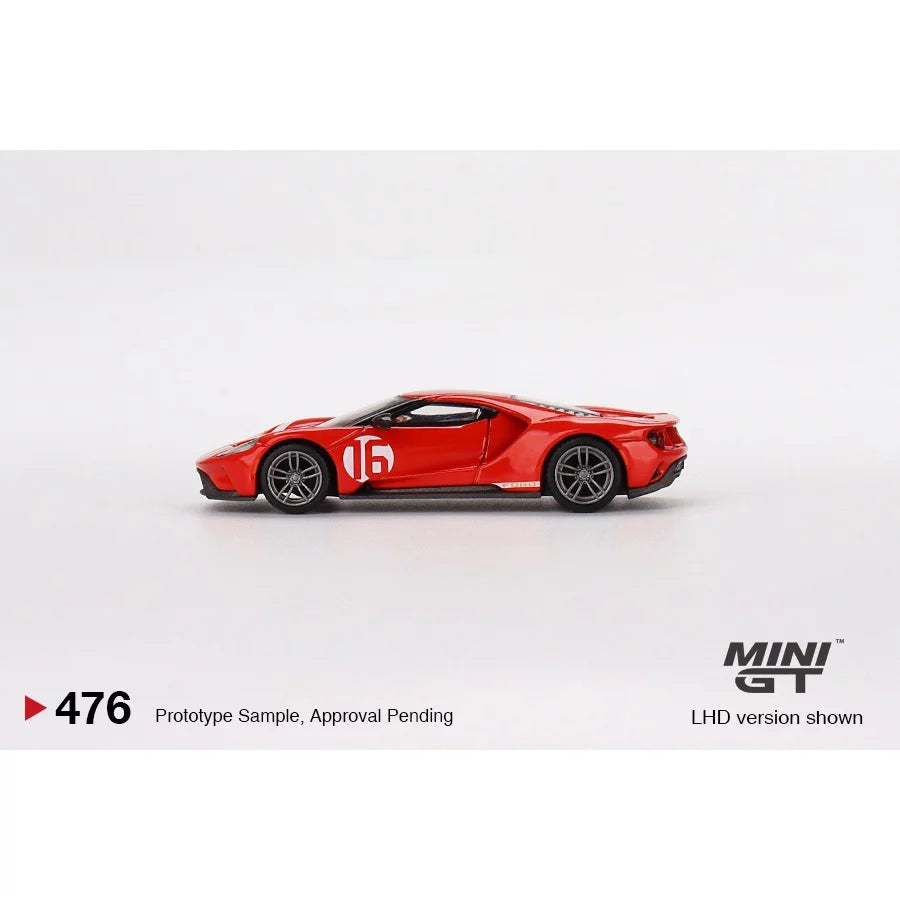 MINI GT Ford GT Alan Mann Heritage Edition 1:64 Scale Diecast Car