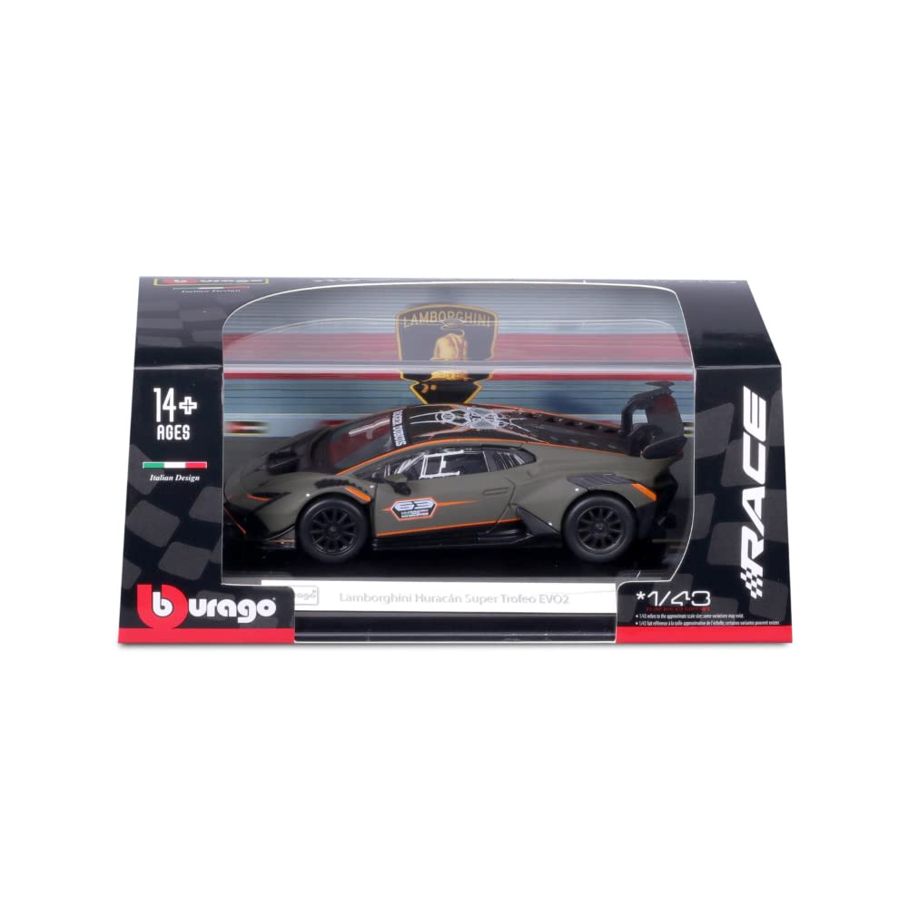 BBURAGO 1:43 LAMBORGHINI HURACAN SUPER TROFEO EVO 2 18-38305
